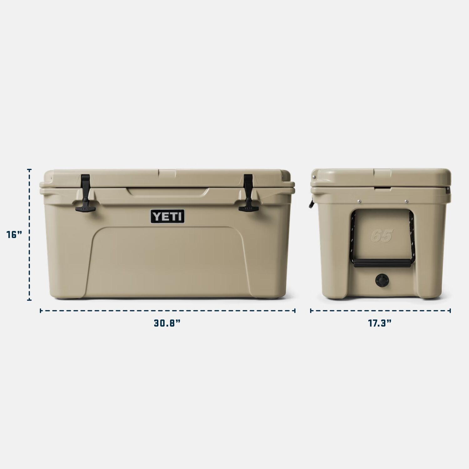 Yeti Tundra 65 Tan Hard Cooler