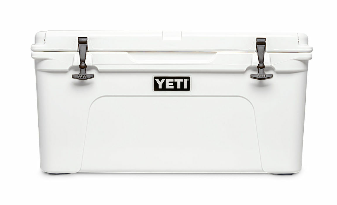 YETI Whtie Tundra 65 Hard Cooler