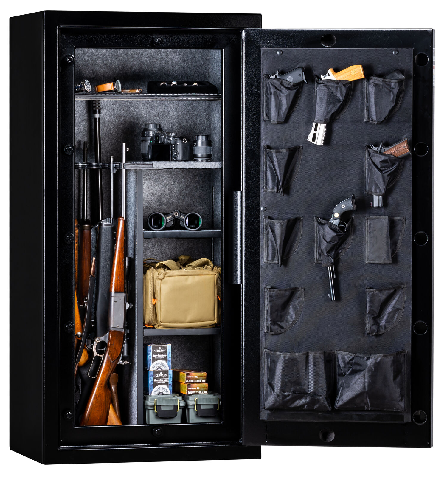 Rhino SafeX 42 Gun Safe with Anti-Pry Locking System in Black