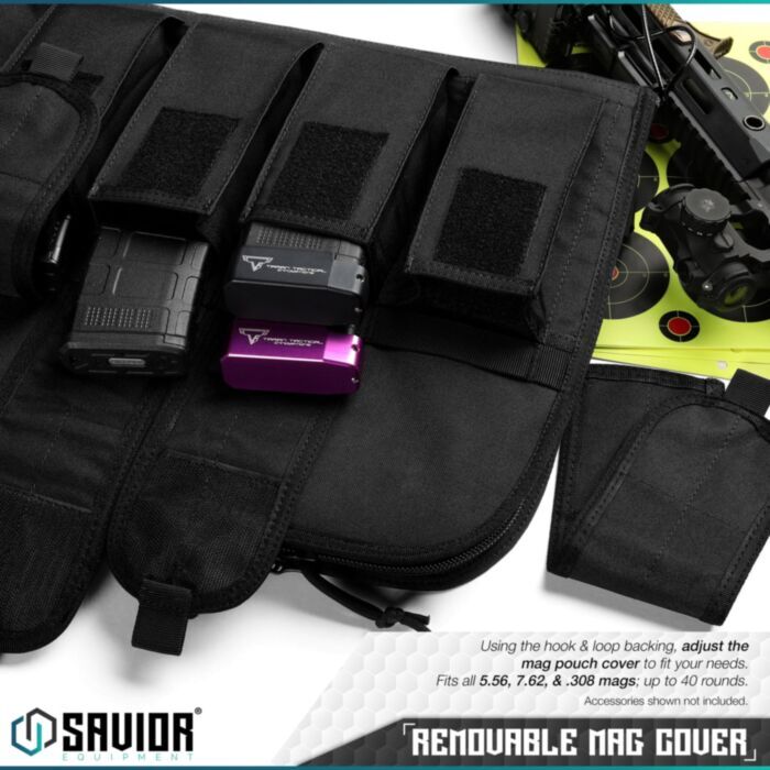 Savior Equipment The Patriot Rifle Case In Black, 42-In.