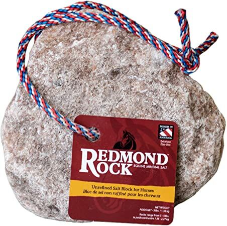 Rock on a Rope Salt Rock for Horses, 3-Lb