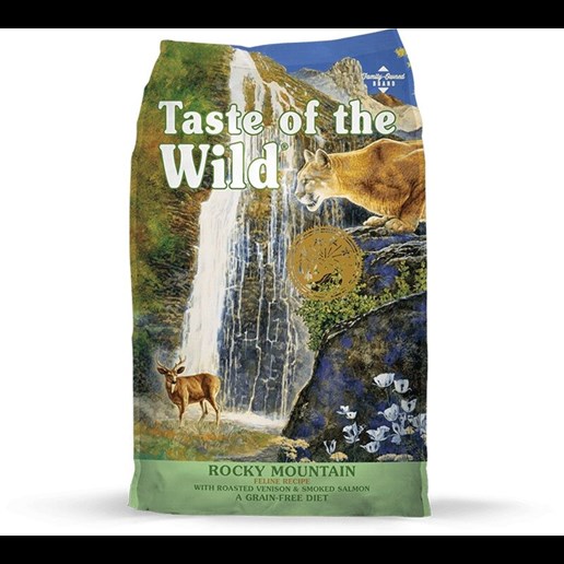 Taste of the Wild Rocky Mountain Cat Food, 5-lb bag Dry Cat Food