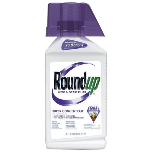 Roundup Weed and Grass Killer Super Concentrate, 35.2-oz Jug