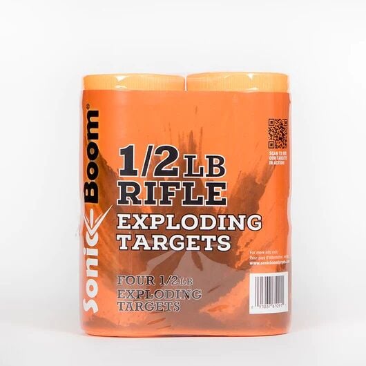 Exploding Rifle Target 1/2-Lb, 4-Pk
