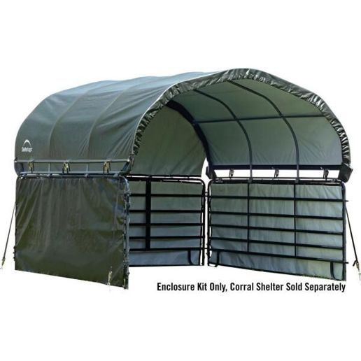 12-Ft x 12-Ft Enclosure Kit for Corral Shelter with UV-Treated