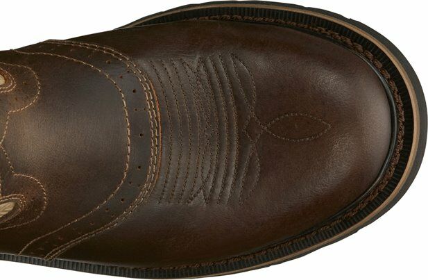 Women's Superintendent  Round Toe Western Boot in Golden Brown