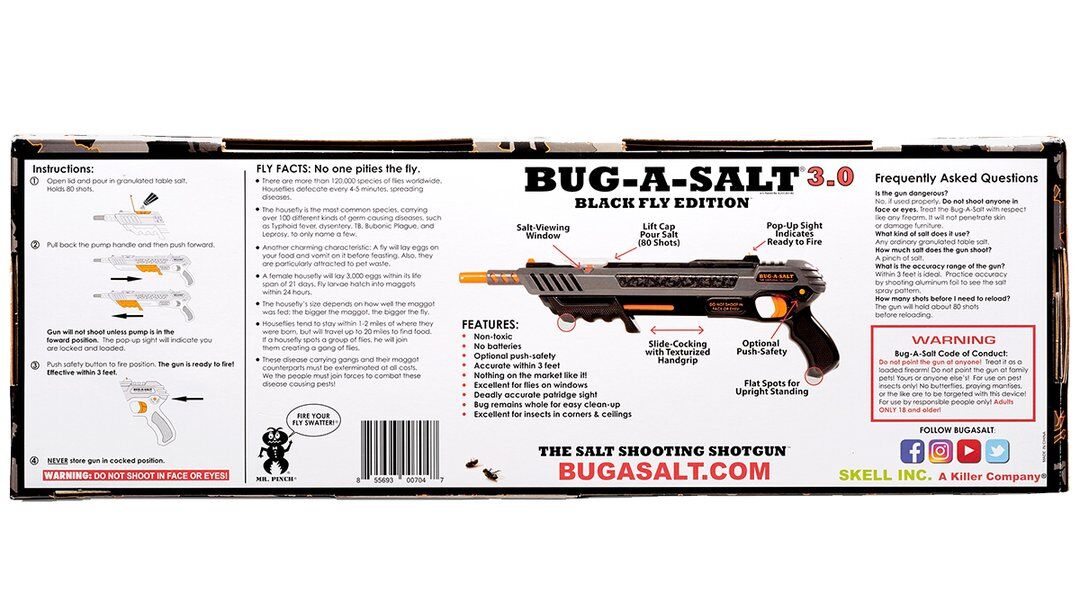 Black Fly Edition 3.0 Bug-A-Salt Gun
