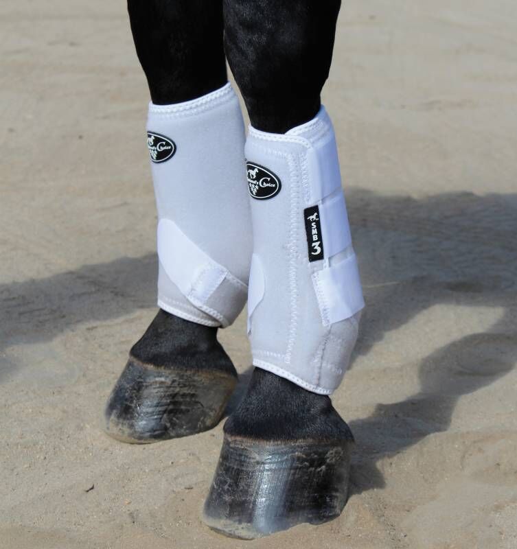 SMB-3 Sports Medicine Boots Value 4-Pack in White, Medium