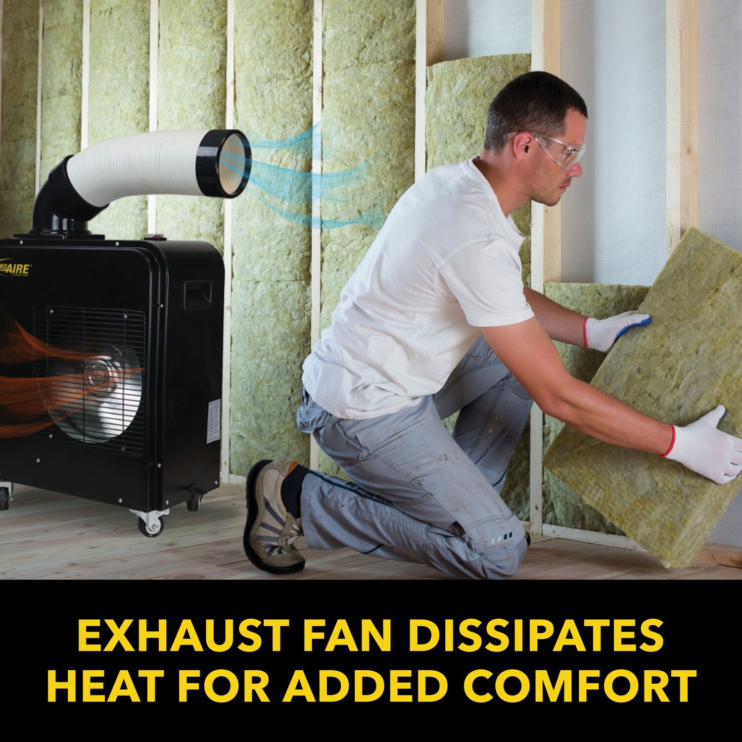 5,300 BTU ProAire Indoor Outdoor Portable Spot Cooler