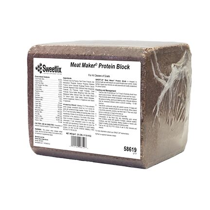 Meat Maker® Protein Pressed Goat Block, 25-Lb