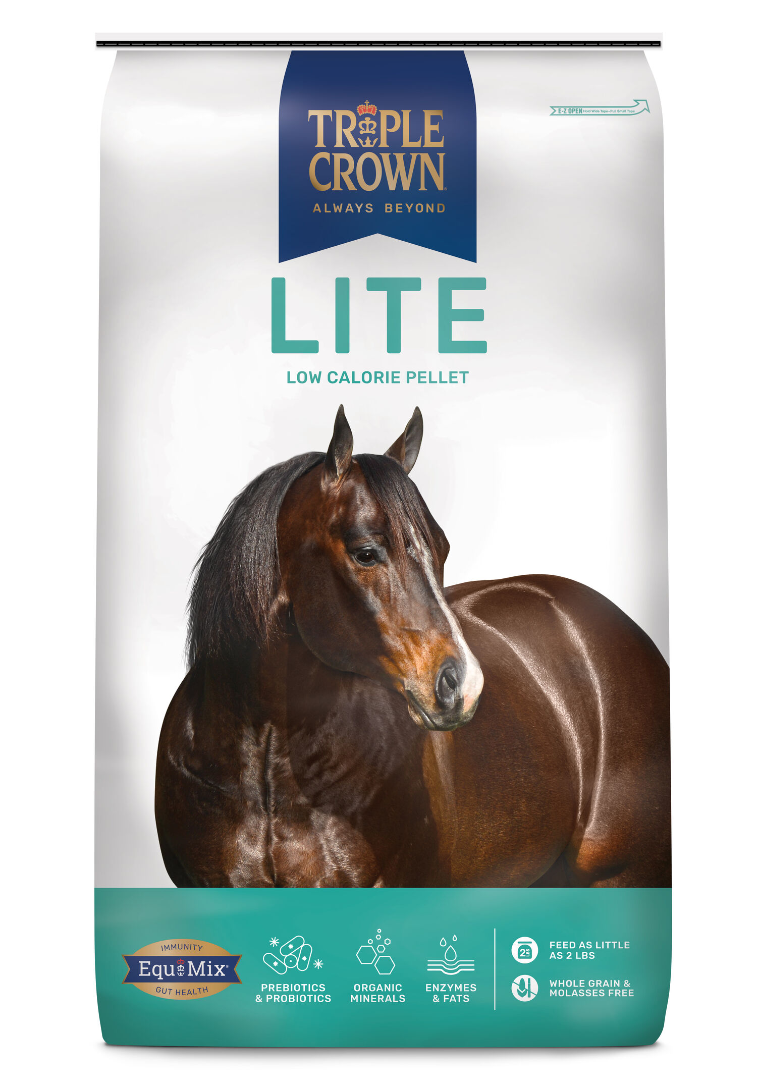 Triple Crown Lite Equine Feed, 50-Lb