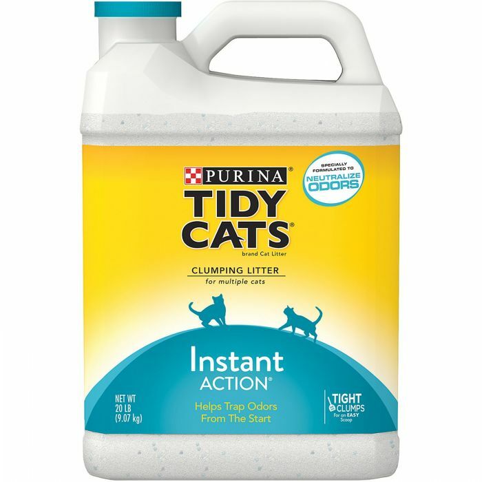 Tidy Cats Instant Action Clumping Cat Litter, 20-lb Jug