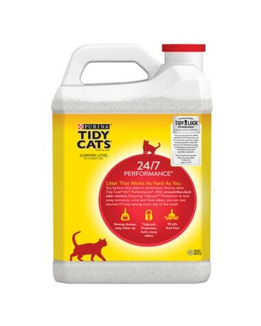 Tidy Cats 24/7 Performance Clumping Cat Litter, 20-Lb Jug