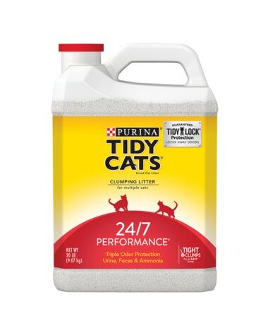 Tidy Cats 24/7 Performance Clumping Cat Litter, 20-Lb Jug