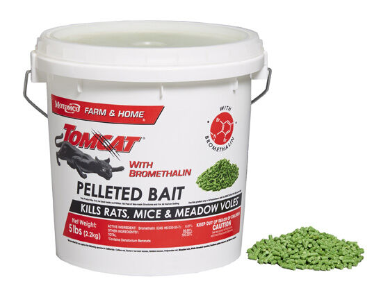 Tomcat with Bromethalin Pelleted Bait, 5-lb Bucket