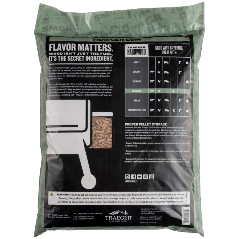 Mesquite BBQ Pellet Fuel, 20-Lb Bag