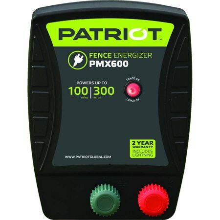 Patriot PMX600 Fence Energizer, 6.0 Joule