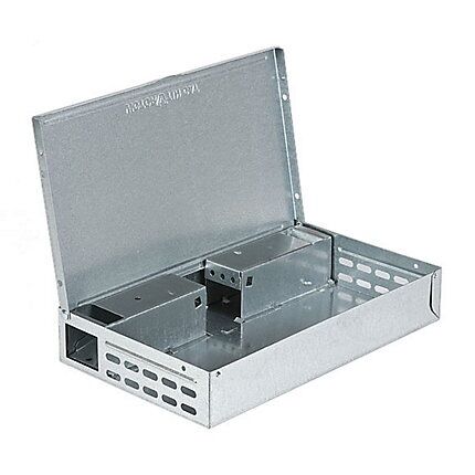 Victor Tin Cat Mouse Live Trap