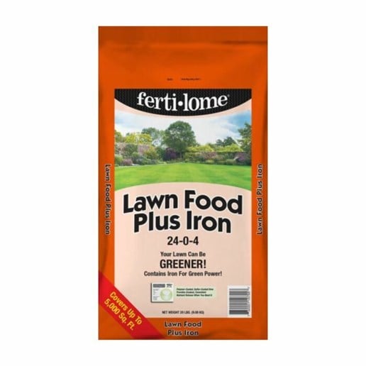 Ferti-Lome Lawn Food Plus Iron, 20-lb