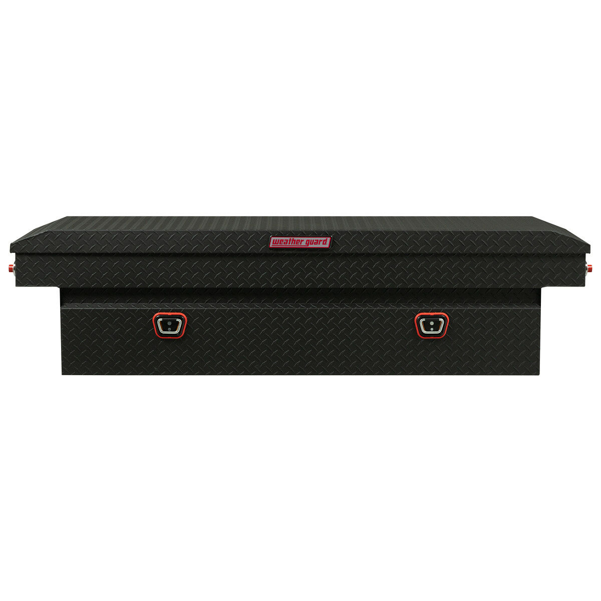 127-52-03 Full Standard Aluminum Saddle Box in Matte Black