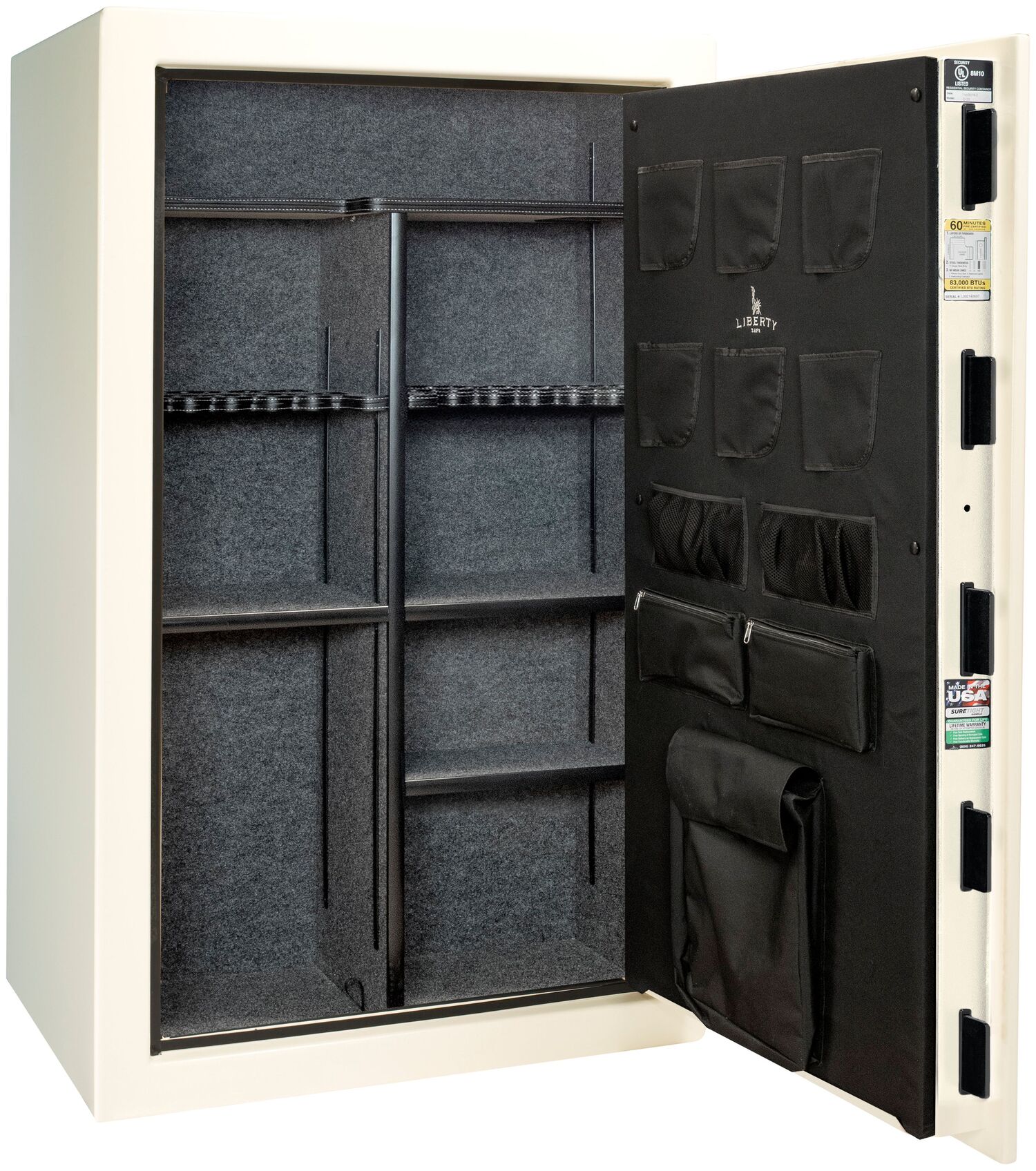 Liberty Safe We The People 44 Gun Safe in White