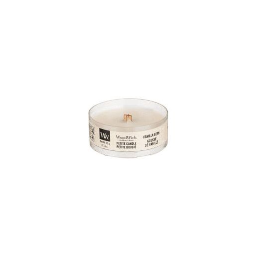 Vanilla Bean WoodWick Candle, Petite