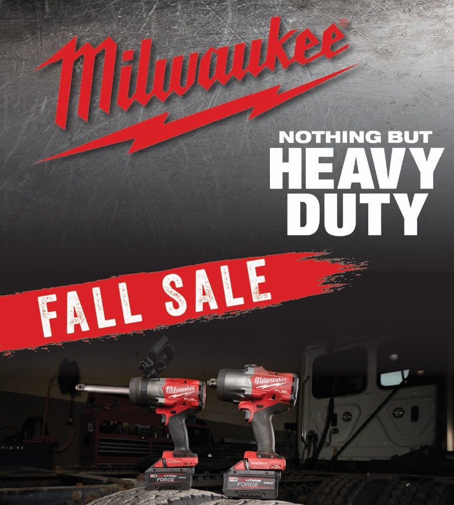 Milwaukee Fall Sale Nothing But Heavy Duty