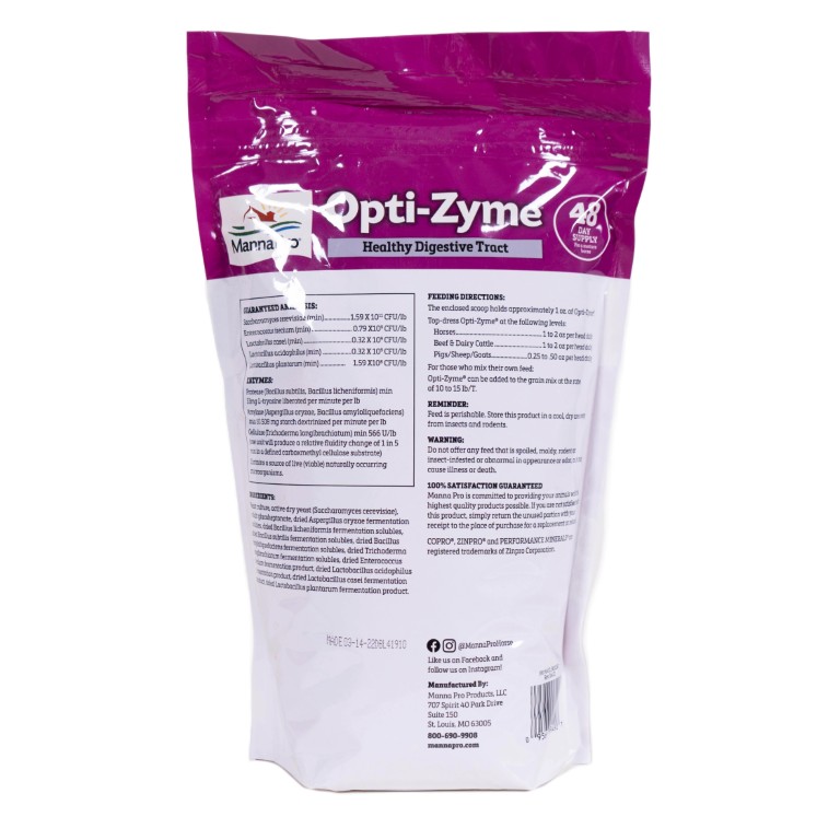 Manna Pro Opti-Zyme Digestive Supplement, 3-Lb