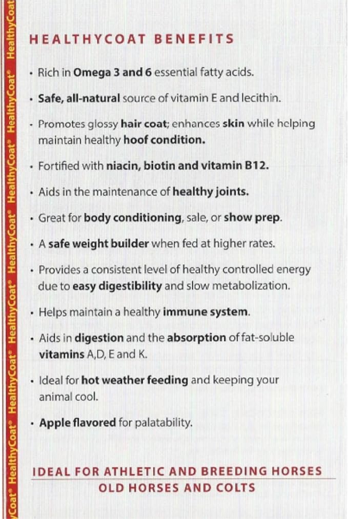 Healthy Coat Equine Supplement, 1-Gal